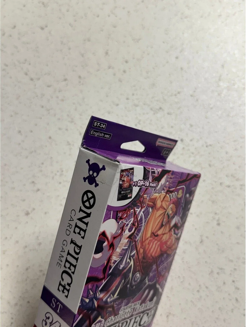 Bandai One Piece Card Game Starter Deck ST-34 Purple Charlotte Katakuri ENGLISH
